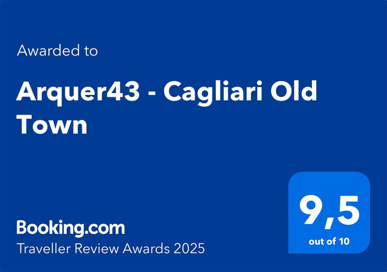Arquer43 - Cagliari Old Town - Appartamento 1 Camera Da Letto - 4 Persone Εξωτερικό φωτογραφία